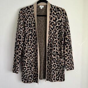 J. Crew Leopard Print Sweater